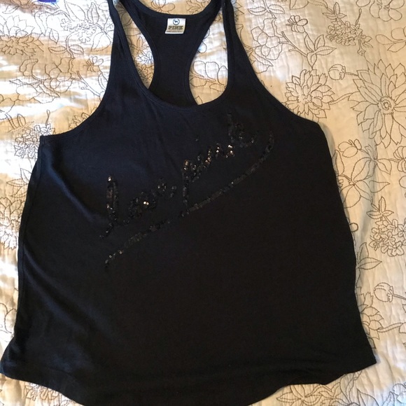 Sequin Victoria Secret PINK Tank Top - Picture 1 of 5